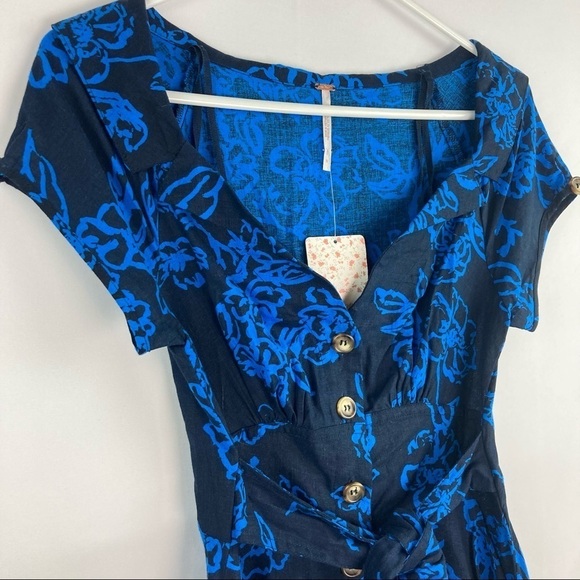 Free people A Thing Called Love button dress NWT 0 - Picture 3 of 8